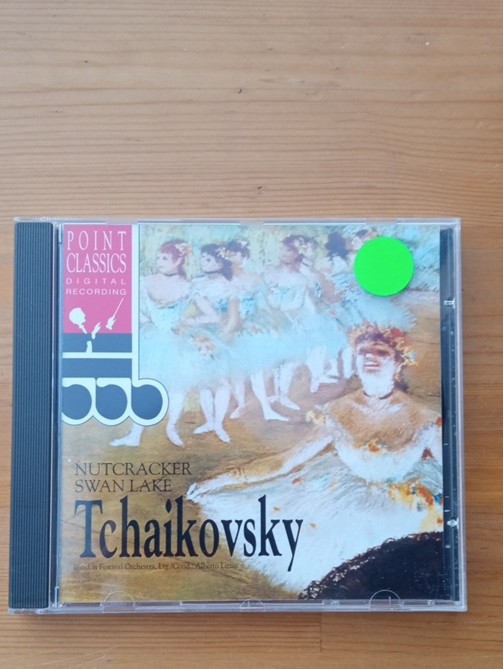 Tchaikovsky Nutcracker Swan Lake CD - Pastel Ballet Cover